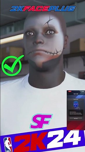 LEGEND MEMBERS: KID SKELLINGTON 3D FACE SCAN #2kfaceplug #2kfacescan #nba2k24 #jackskellington