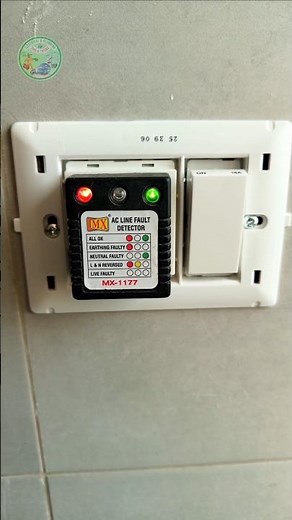 Electrical Socket Testing ⚡ AC Line Fault Detector #Shorts