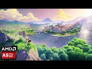 Genshin Impact test on AMD A9-9425 With Radeon R5 (Low End PC)