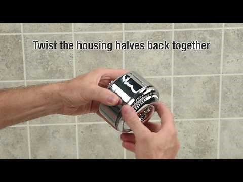 Universal Shower Filters: Cartridge Replacement