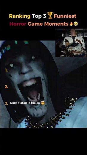 Top 3 Funniest Horror Game Moments 🔥🤣 (Bro floted in the air)