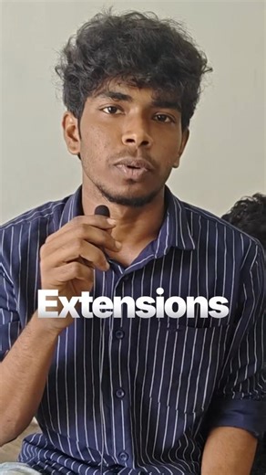 Kadinama Irupom on Instagram: "🖥️ What is a VS Code Extension? A VS Code extension is like a power-up for your code editor — it adds new tools, features, and shortcuts to make coding faster, easier, and way more fun. Think of it as upgrading your workspace with superpowers. 💡 Code smarter, not harder. 🧵 Comment "EXTENSION" to get my list of must-have VS Code extensions for beginners & pros 💪 💾 Save this post if you’re a developer, student, or just curious about coding! Drop a “⚡” if this he