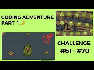 CODE MONKEY: CODING ADVENTURE🍌: PART 1: FUNDAMENTALS - CHALLENGE#61 - #70 (ARRAY INDEXING)