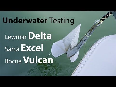 Anchor Test: Delta, Rocna Vulcan & Sarca Excel