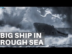 Cargo Ship in Heavy Storm