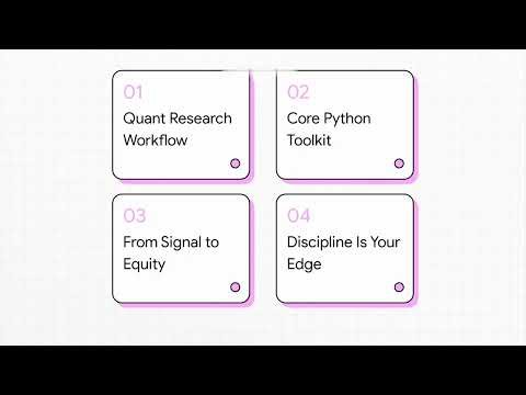 Python for Quant Trading: A Practical, Library-First Guide