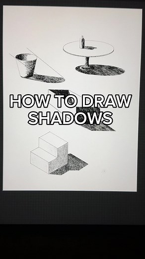 How to Draw Shadows for Beginners Tutorial