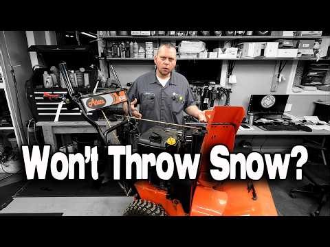 Snowblower Won’t Throw Snow? Full Diagnosis & Repair Guide On Ariens ST 624 E To Fix Auger Issues