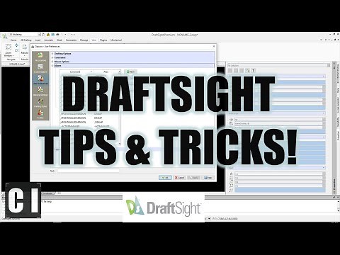 DraftSight: Tips, Tricks & Features to Speed up your Drafting! - An Affordable AutoCAD Alternative