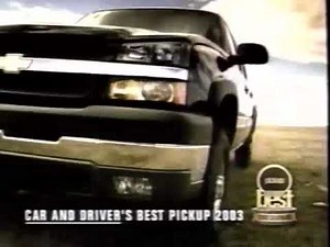 Chevrolet Silverado (2003) Television Commercial