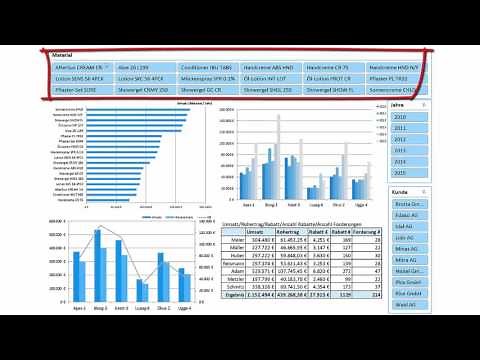 Dashboards mit Excel