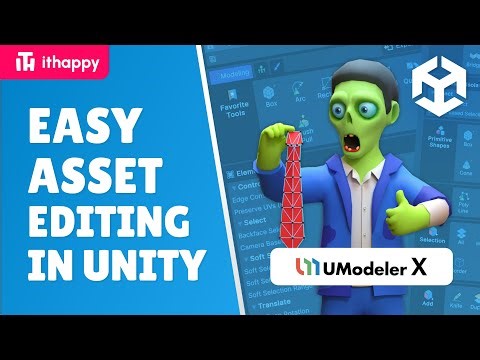 Edit 3D Models Directly in Unity with UModeler X