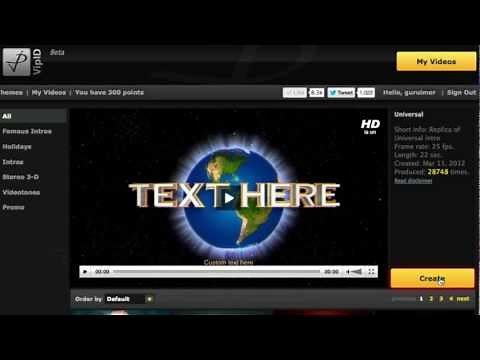 How to Make Your Own Universal Studios Logo in 3 Minutes