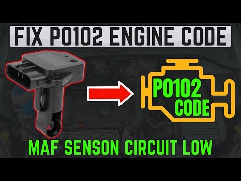 Fix P0102 Engine Code – MAF Sensor Circuit Low ||
