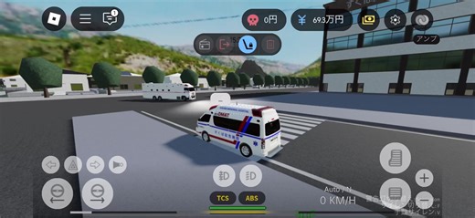 Ambulance Simulation in ROBLOX Gameplay