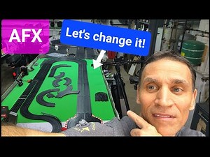 AFX ho slot car track let's change the race track!