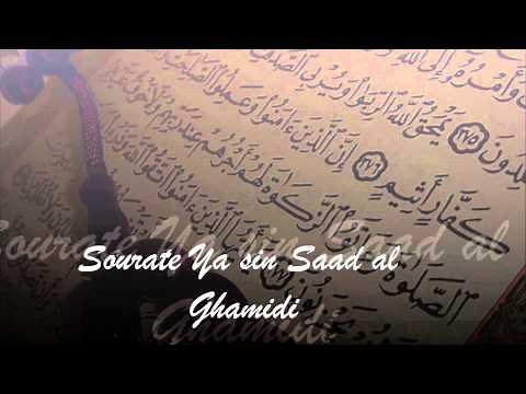 Sourate Ya Sin - Saad Al Ghamidi