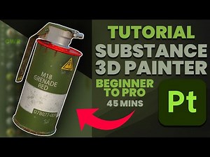 Master Substance 3D Painter in Just 45 Minutes | Beginner to Pro