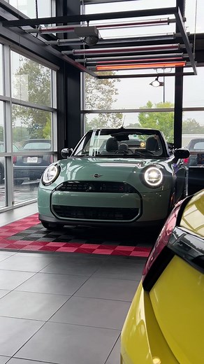 Explore the 2026 MINI Cooper S Convertible in Ocean Wave