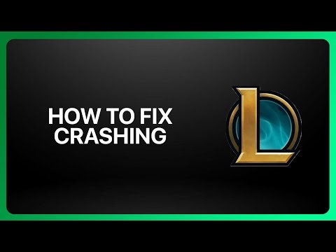 How To Fix League of Legends Crashing 2025! Tutorial