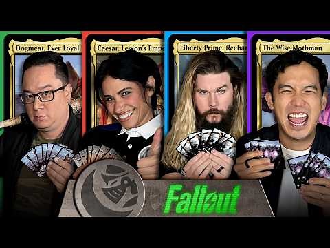 MTG Fallout w/ Kyle Hill & Tiffany Smith | Game Knights 68 | Magic The Gathering Commander Gameplay