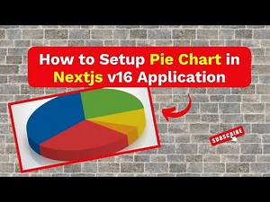 How to Setup Pie Chart in Nextjs v16 Tutorial || Chart.js with Nextjs