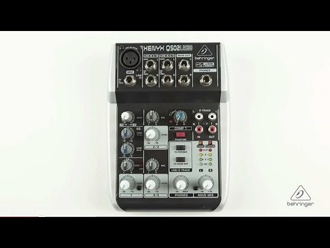 XENYX Q502USB Small Format Mixer & USB Audio Interface