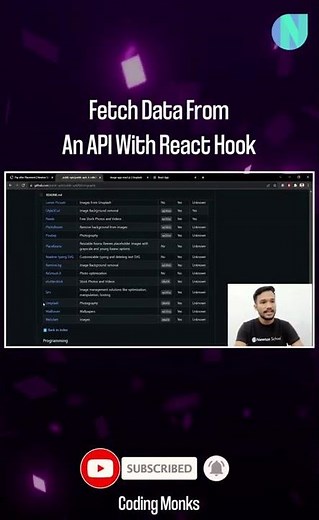 How To Use Unsplash Api In Your Web Development Project #shorts