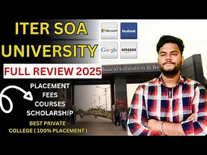 ITER SOA COLLEGE REVIEW 2025 🔥| Placements | Fees | Admission open | JEE MAINS 2025 #iter #jee