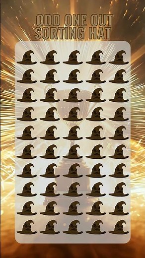 Harry potter odd one out The Sorting Hat #harrypotter #oddoneout #oddoneoutpotteredition #spotinghat