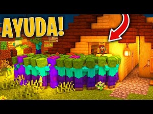 👉 APOCALIPSIS ZOMBIE en el MUNDO de MI NOVIA 😱😂 MINECRAFT
