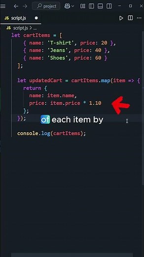 Quick JavaScript map() Tutorial 🚀#javascript