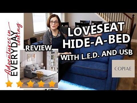 Reviewing a Loveseat Hide-A-Bed (Copiae Brand - 5 star review)