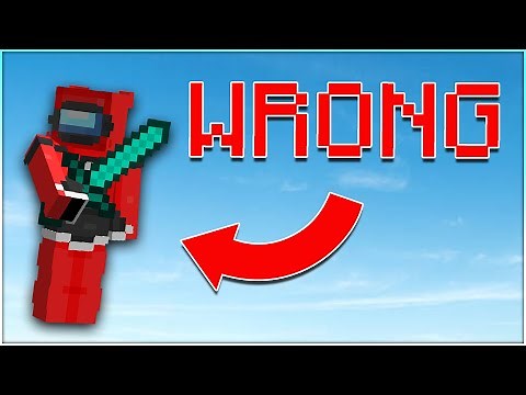 You might be blockhitting WRONG... (Tutorial)