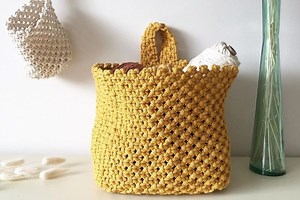 DIY Gorgeous Macrame Hanging Basket Tutorial by Soulful Notions | Macrame for Beginners