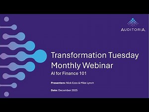 AI for Finance 101​: The Basics