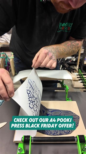 Not looking for a bundle but still want to upgrade your printing game? Why not treat yourself to one of our most popular Printing Presses - A4 Pooki Press with a fantastic Black Friday Deal! 💸 Over £35 Off (15.6% Off RRP!) — £224.99 → £189.99 🎁 Free Printing Blanket   Free Gift (worth £9.99)   Free UK DPD Courier (£11.99 value) Our most popular size — big enough for serious printmaking, compact enough for any workspace. Includes: A4 Pooki Relief Printing Press (RRP £224.99) 🎁 Free Printing Bl