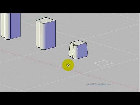 AutoCAD 3D Modelling - Using the Extrude Command
