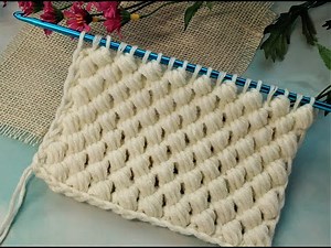 Very Easy ~ Beautiful Stitch ~ Tunisian Crochet Pattern