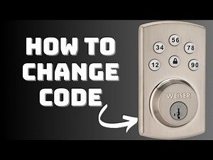 How to Change Code on Weiser Powerbolt 2 Lock
