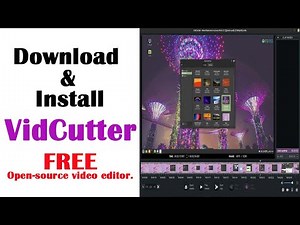 How to Download and Install VidCutter.