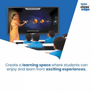 Make your classroom a magical learning place with CE Prime. With the perfect blend of cutting-edge hardware & intuitive software CE Prime offers premium in-class teaching experience. Get CE Prime for your school today. Connect with us at enquiry@tataclassedge.com or 18002093848. #Tataclassedge #CEPrime #edtech #education #technology #k12 #schools #NEP2020 #Principal #icse #cbse #learning #digitallearning #interactivelearning | Tata ClassEdge Limited