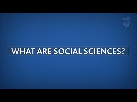 What are Social Sciences?
