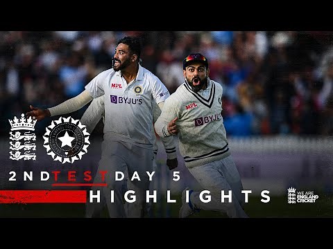 India Claim Thrilling Win! | England v India - Day 5 Highlights | 2nd LV= Insurance Test 2021