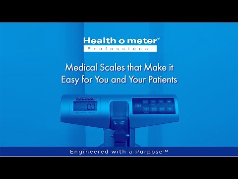 Health o meter Professional Medical Scales Makes Workflow and Patient Care Easy