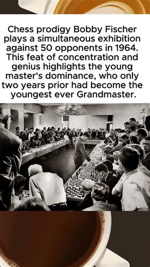 One Man, 50 Games: Bobby Fischer's Simultaneous Chess Exhibition (1964)
