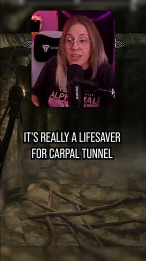 Skyrim with stick drift is a whole new gaming experience