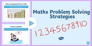 Maths Problem Solving Strategies PowerPoint