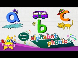 alphabet song – letter a to z - lower case (small letter) | Learning English for kids
