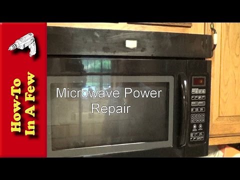 How To: Restoring Power to Your Dead Microwave